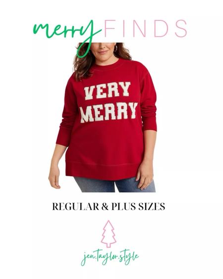 This plus size holiday sweatshirt is the cutest thing for a casual holiday party outfit! Linking some other christmas sweatshirt and tshirt options as well!
11/26

#LTKstyletip #LTKHoliday #LTKfindsunder50