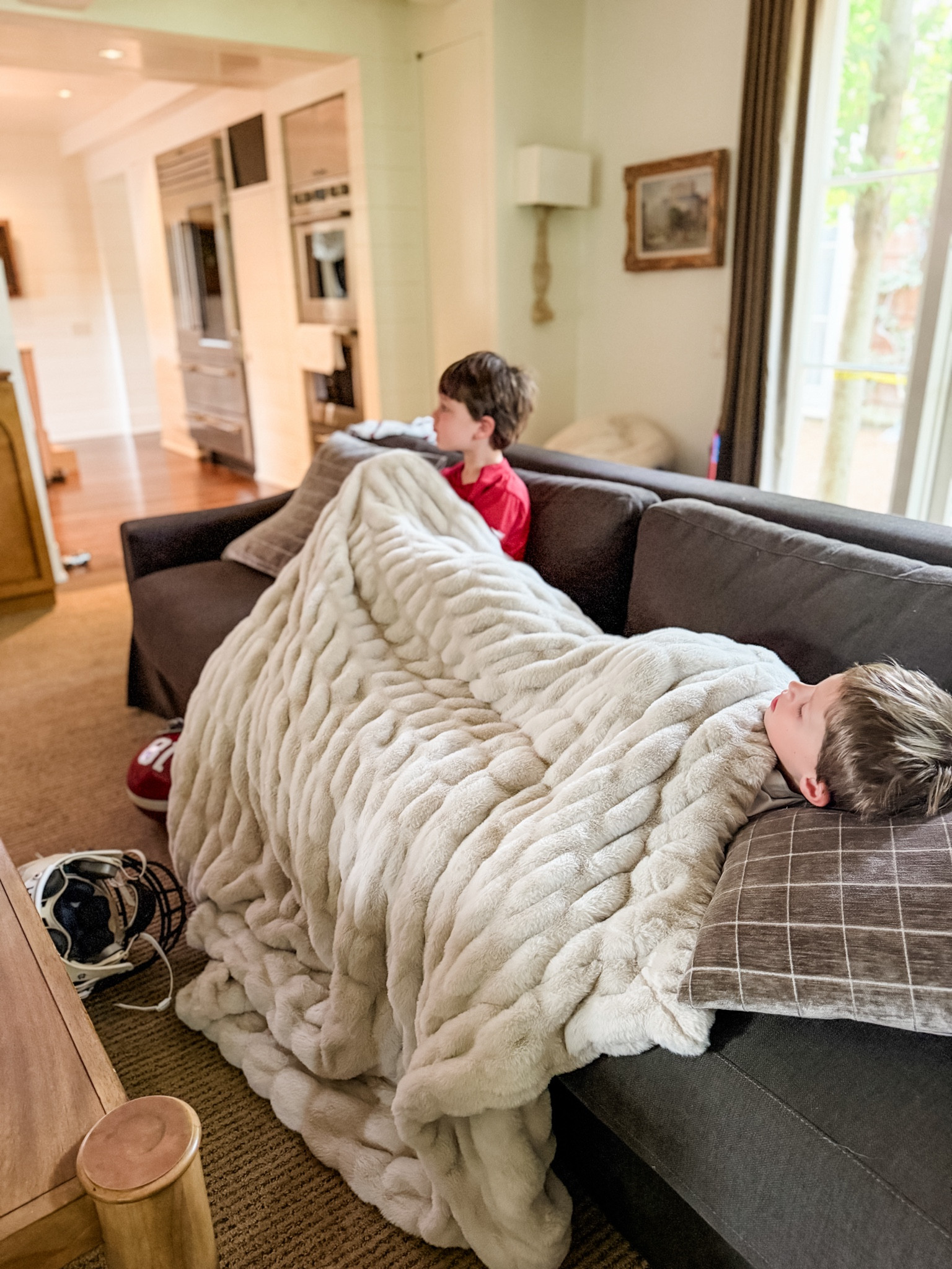 The chunky knit throw that lives on our sofa. It is heavy in the best way, the ivory goes with everything, and it is the first thing everyone grabs it’s a splurge but IMO totally worth the hype!! .

#cozyhome #homedecor #blanket #designerhome #homefinds #throw #cozyblanket #cozy

#LTKdayinmylife #LTKselfcare #LTKHome