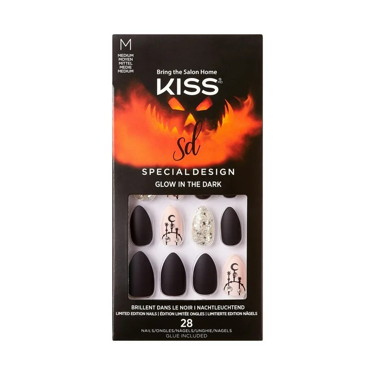 KISS Halloween Special Design Nails, ‘Scary Skeletons’, 28 Count | Walmart (US)