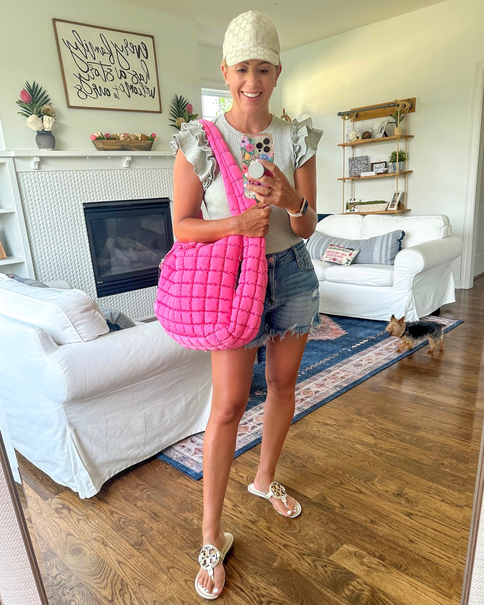 She has arrived and I love it! This bag has a ton of room, is so lightweight, and is just overall awesome!

OMG the viral Free People Movement Quilted Carryall bag is finally back in stock in all 13 colors including this TDF pink, #ordered!

#LTKstyletip #LTKSeasonal #LTKitbag