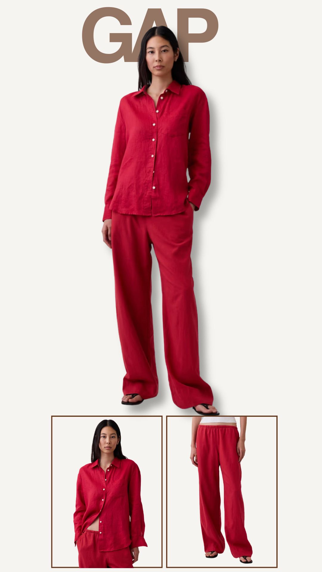 summer linen sets 

 