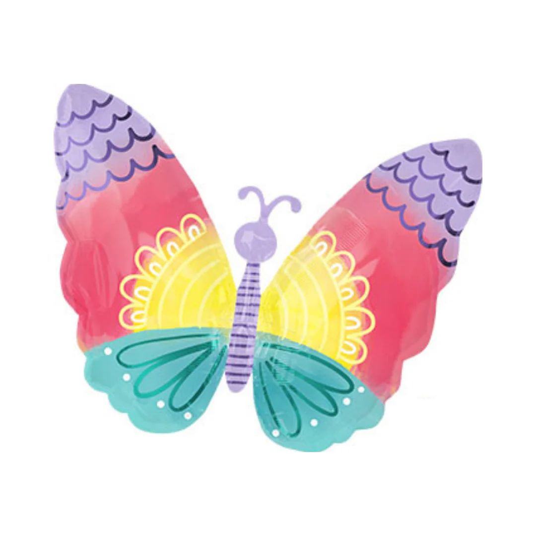 Tie Dye Butterfly Balloon | Ellie and Piper