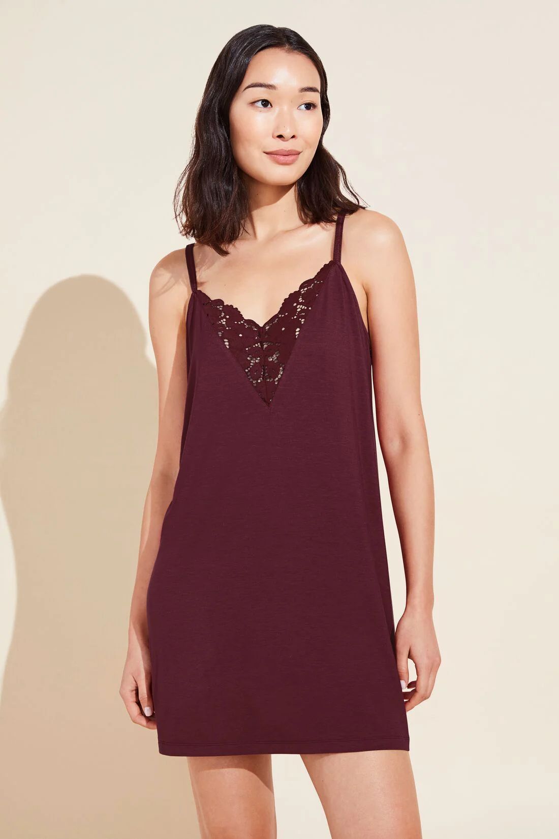 Naya TENCEL™ Modal Chemise - Mulberry - Eberjey | Eberjey