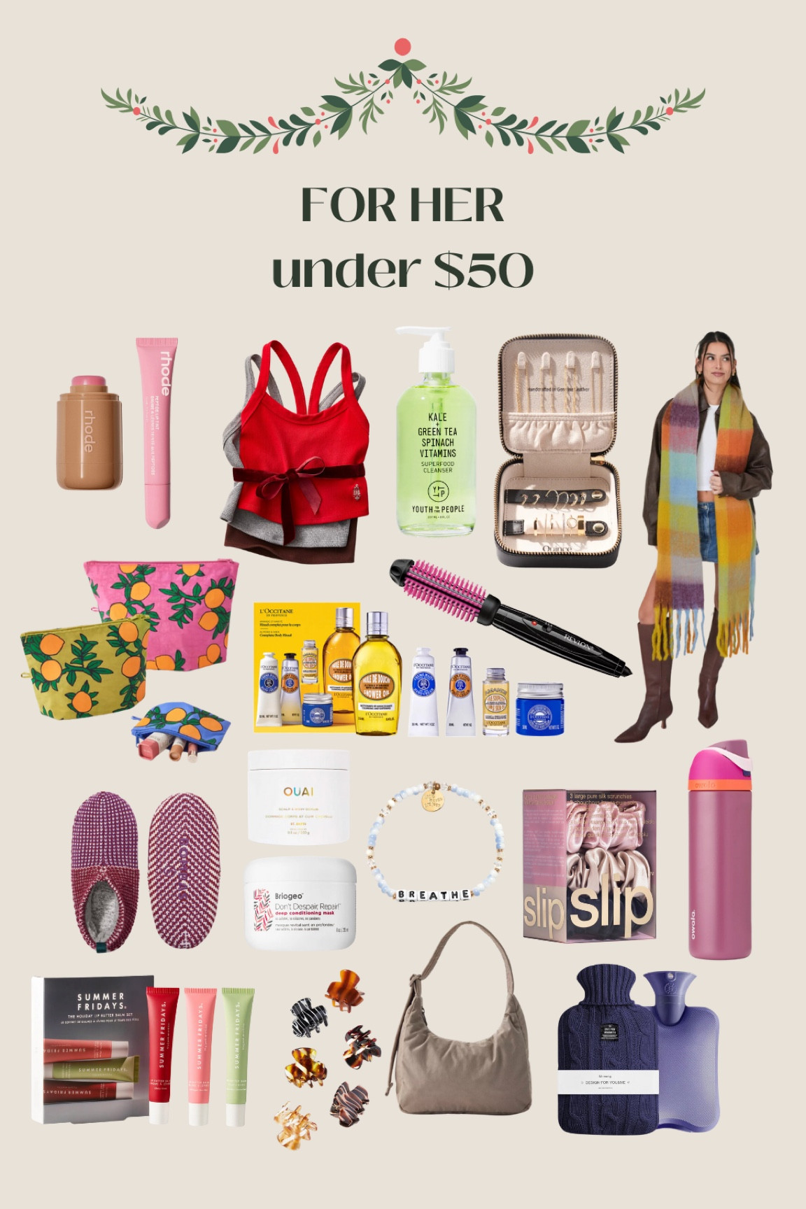 gift ideas for her under $50 

#LTKHoliday #LTKGiftGuide #LTKCyberWeek