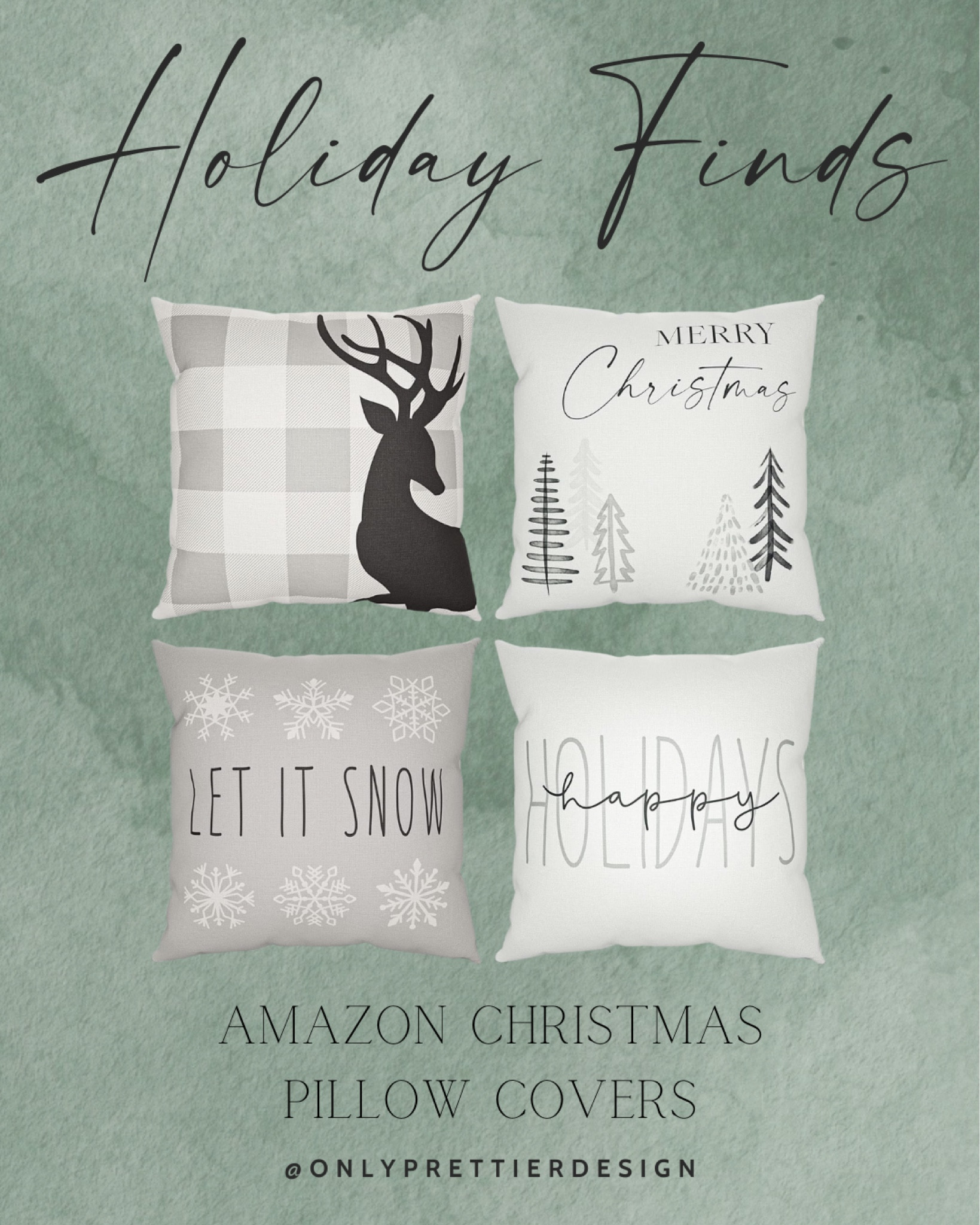 Pillow covers are a great addition to your holiday decor, and these are perfect for the season 😍🎄

#LTKGiftGuide #LTKHoliday #LTKSeasonal