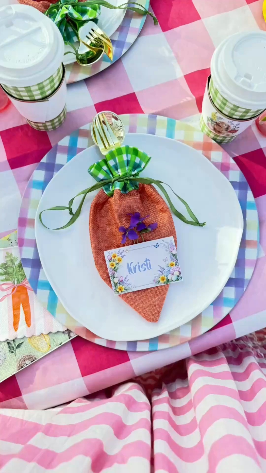 Easter Brunch Table Decor / Easter Home / brunch table / pastels and plaids 

#LTKHome #LTKSaleAlert #LTKSeasonal