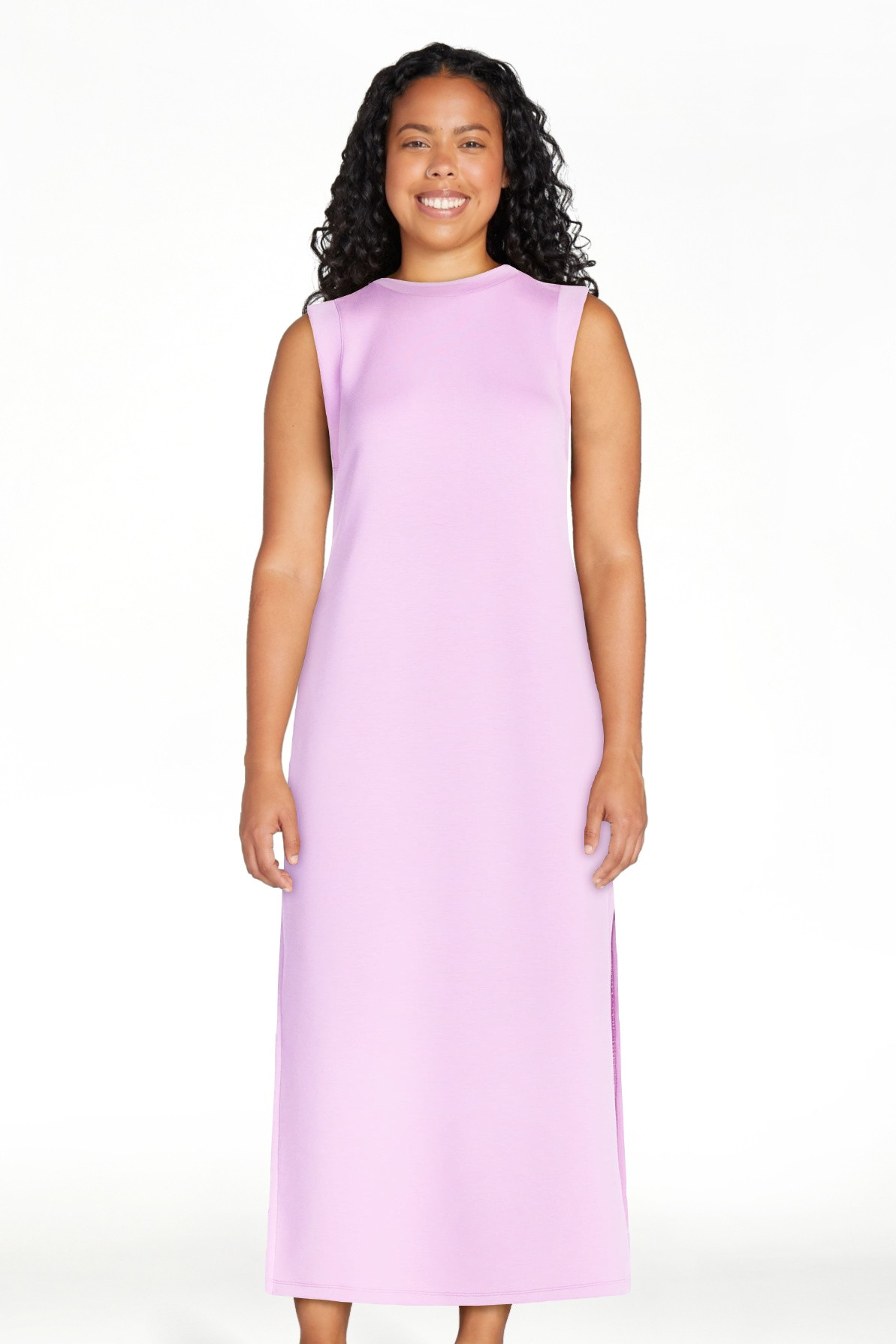 Scoop Women's and Women's Plus Scubaknit Sleeveless Maxi Dress, Sizes XS-4X | Walmart (US)