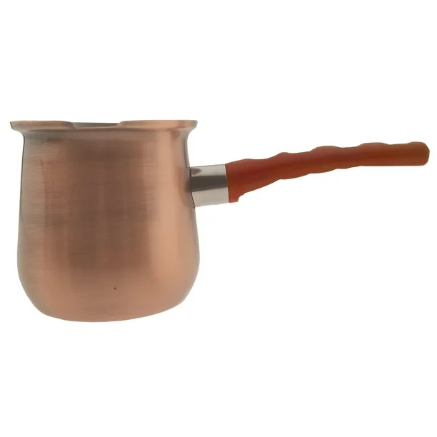 Marcelle 13 oz. Stainless Steel Milk/ Coffee Warmer with Rustic Copper Finish - Walmart.com | Walmart (US)