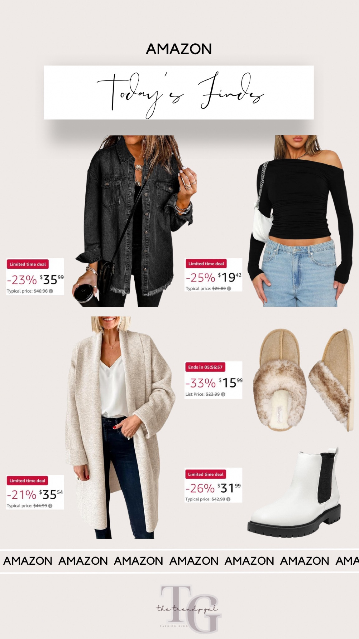 Today’s Amazon Daily Finds!

#LTKSaleAlert #LTKStyleTip #LTKSeasonal