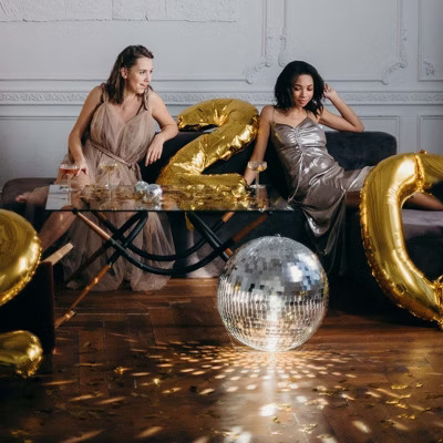 Yescom 12" Large Hanging Disco Mirror Glass Ball for DJ Dance Club Home Party Window Display Garden Decorative Objects | Target