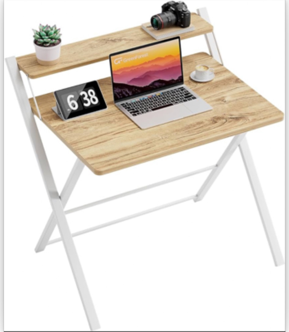 Spring deal foldable desk. This is my second foldable desk. Super convenient and for a great price. 

#LTKfindsunder100 #LTKsalealert #LTKhome