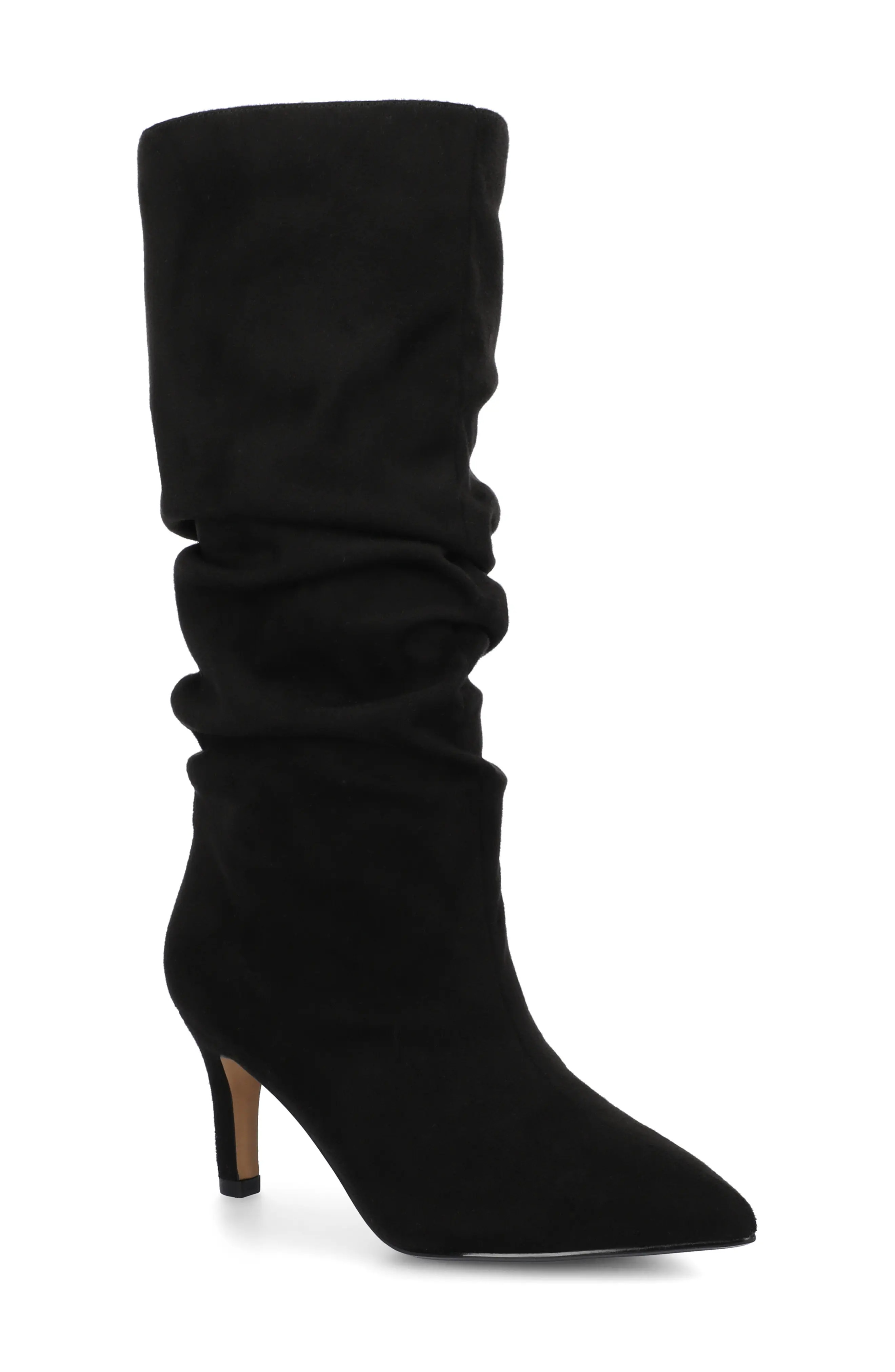 Journee Collection Sonnet Knee High Boot in Navy at Nordstrom Rack, Size 12 Ext Calf | Nordstrom Rack