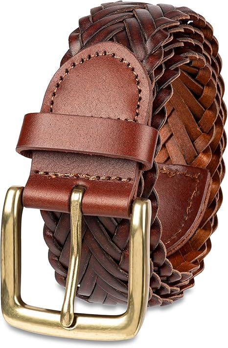 Amazon Essentials Men's Fully Adjustable Braided Belt | Amazon (US)