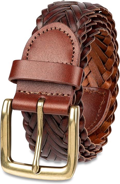 Amazon Essentials Men's Fully Adjustable Braided Belt | Amazon (US)