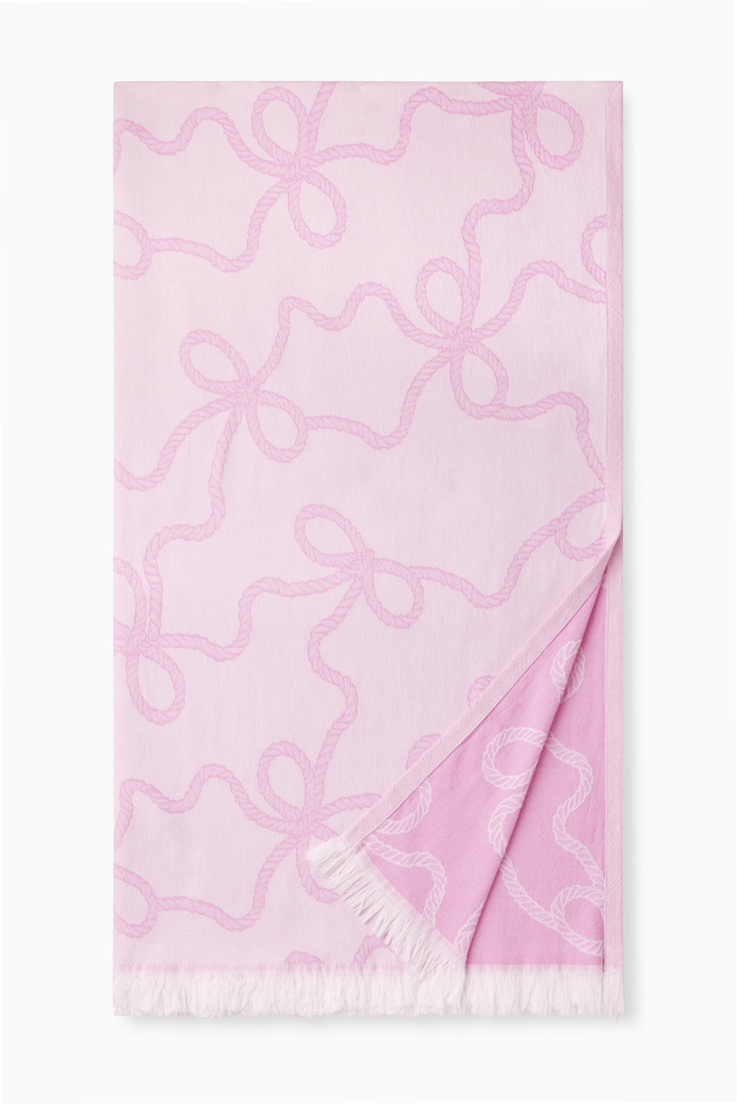 Jacquard Cotton Beach Throw | LoveShackFancy