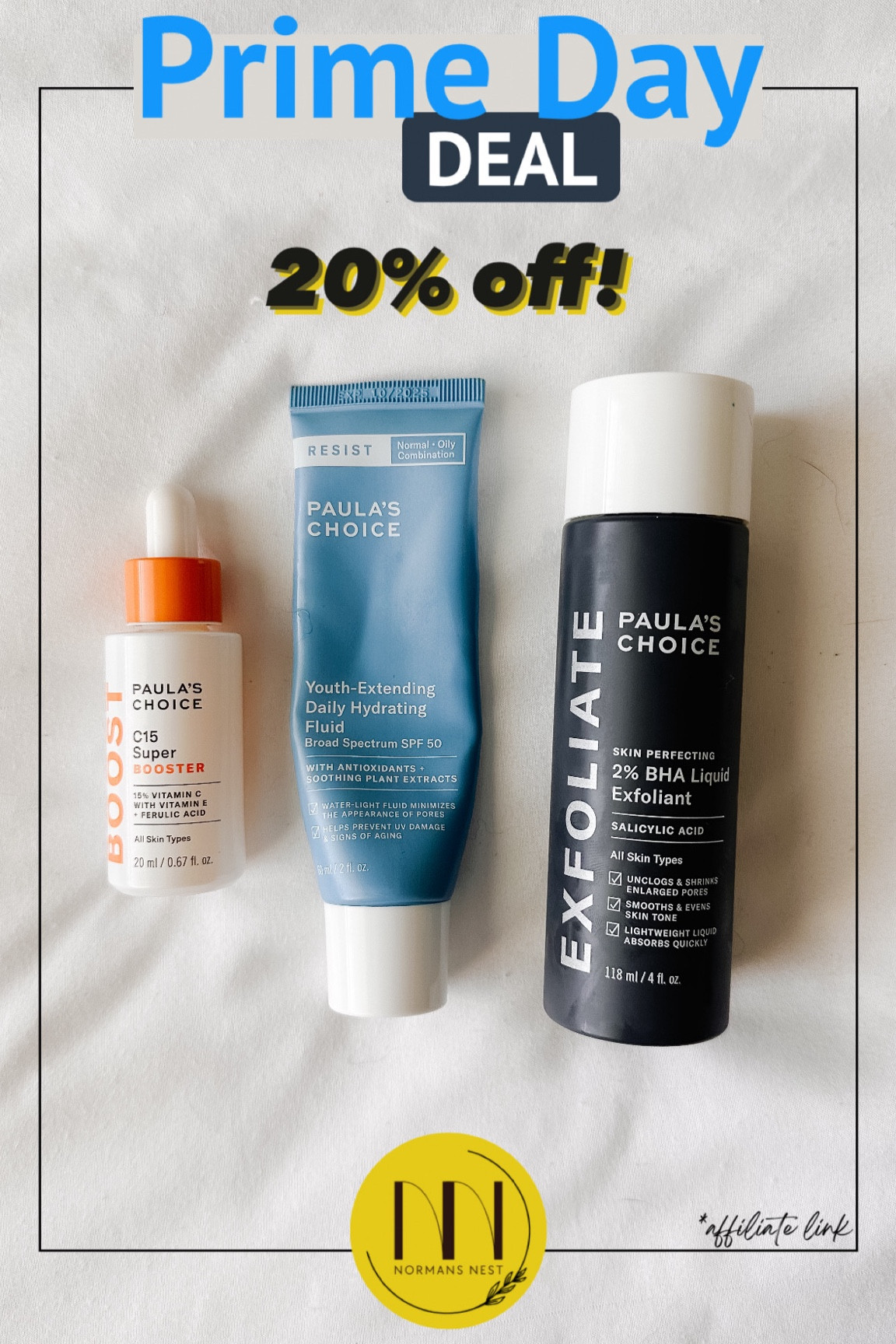 Love me some Paula’s Choice-especially when it’s 20% off! 

#LTKSaleAlert #LTKBeauty #LTKFindsUnder50