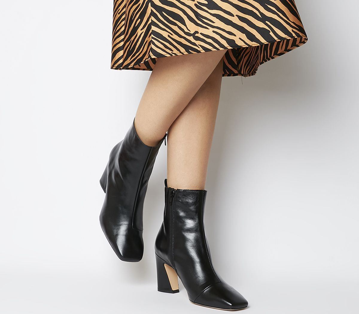 Advantage Square Toe Block Heel Boots | OFFICE London (UK)