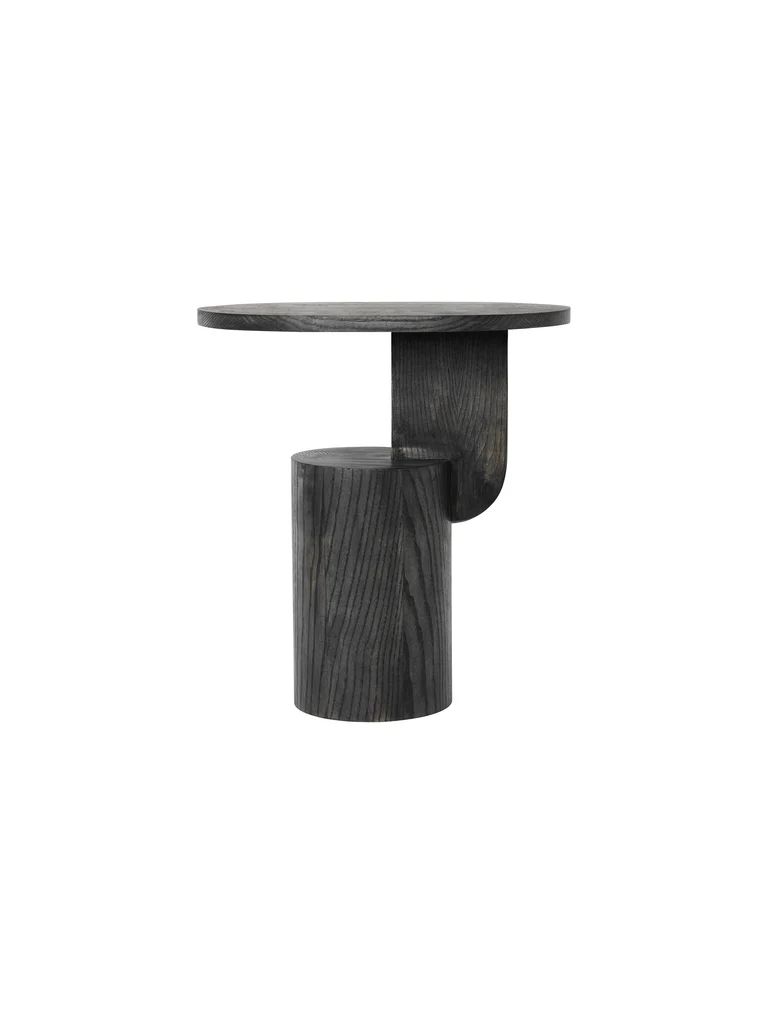 Crafted from solid ash, this design forms a sturdy, yet sculptural side table. It expresses the m... | Burke Decor