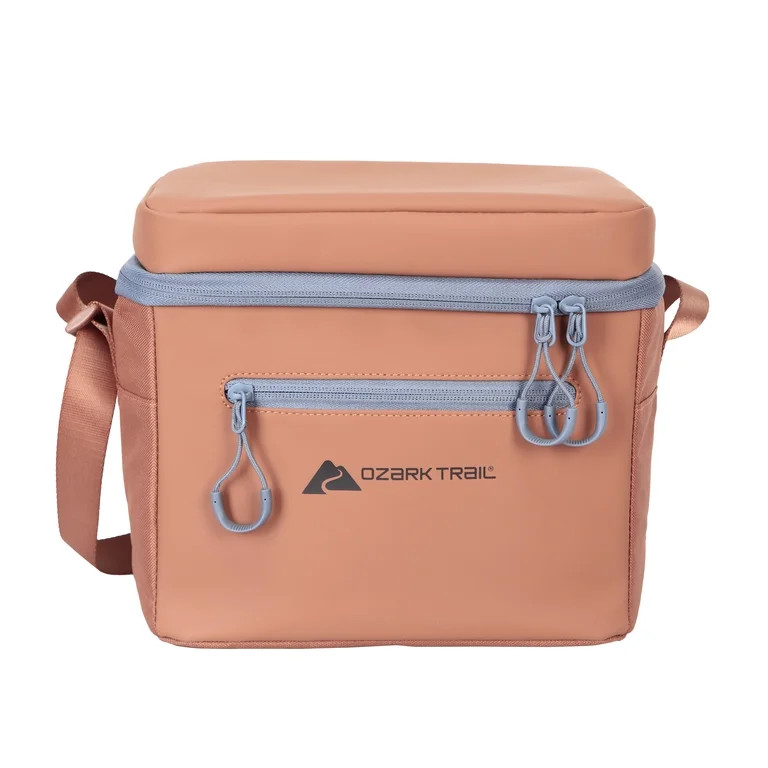 Ozark Trail 6-Can Soft-Sided Cooler with Removable Hard Liner, Tan | Walmart (US)