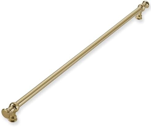 1-Pack 18inch(457mm) Hole Center Appliance Pulls Brushed Brass Cabinet Pulls Solid Heavy Duty Kit... | Amazon (US)
