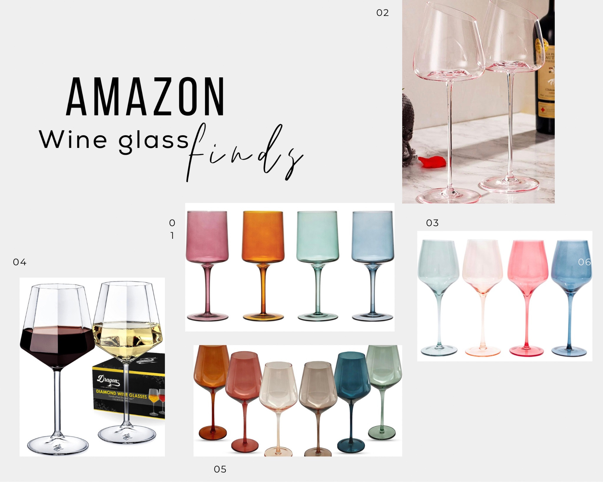 On the search for new wine glasses and found these awesome sets!

#LTKSale #LTKhome #LTKFind
