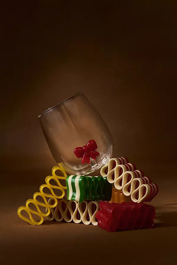 The Jolly Icon Stemless Wine Glass | Anthropologie (US)
