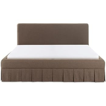 Moe's Home Collection Maren King Bed Brown Fabric Beds | Amazon (US)
