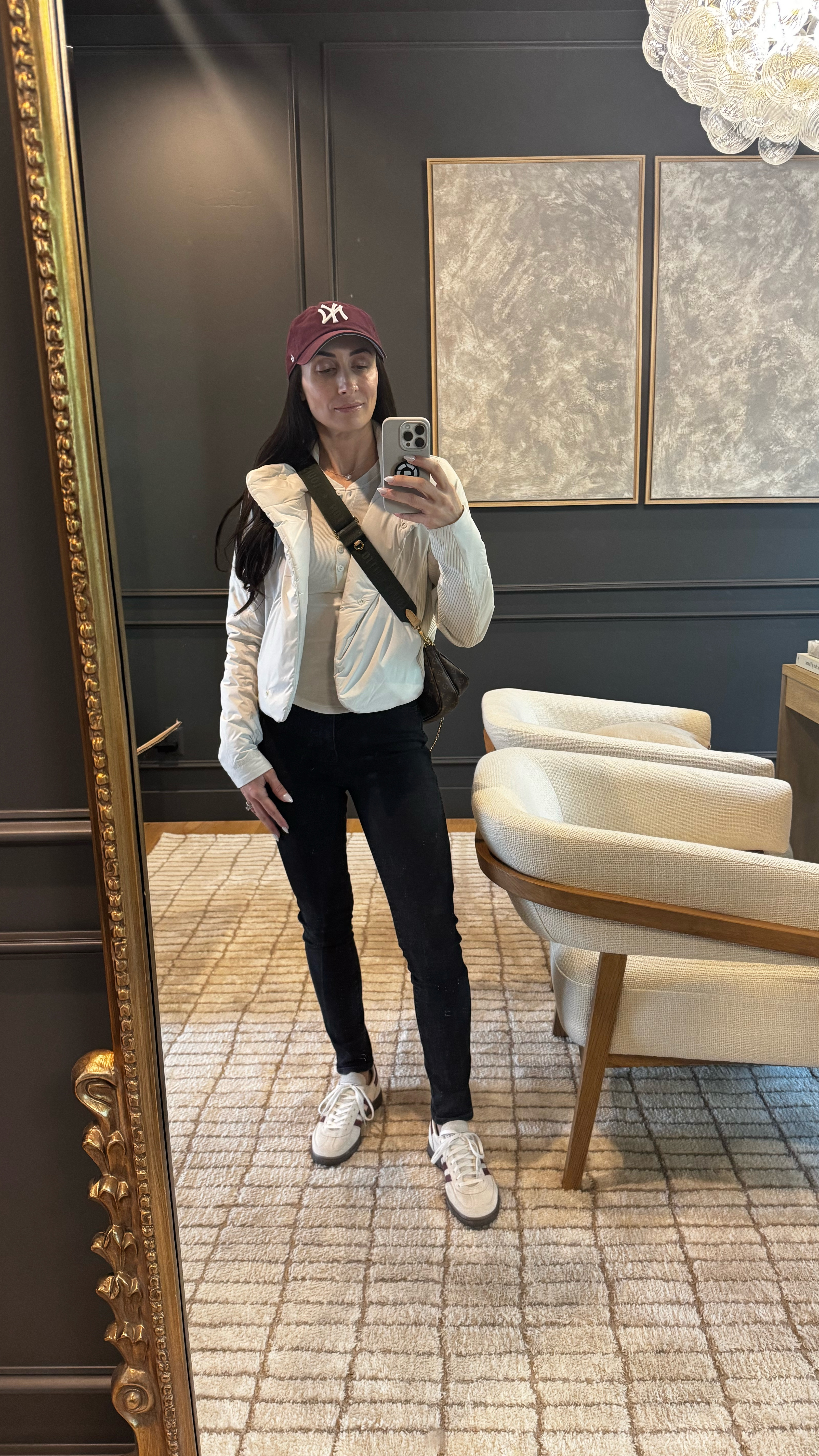 Causal and comfy is always my fav.

This Lululemon jacket is thin but very warm. I loved it so much I also got it in green! My new burgundy 
Adidas have been a huge favorite as well. 

Running errands outfit-casual outfit-light jacket-warm jacket- black jeans-Paige-winter jacket-activewear-Amazon find-Henley  

#LTKStyleTip #LTKSeasonal #LTKActive