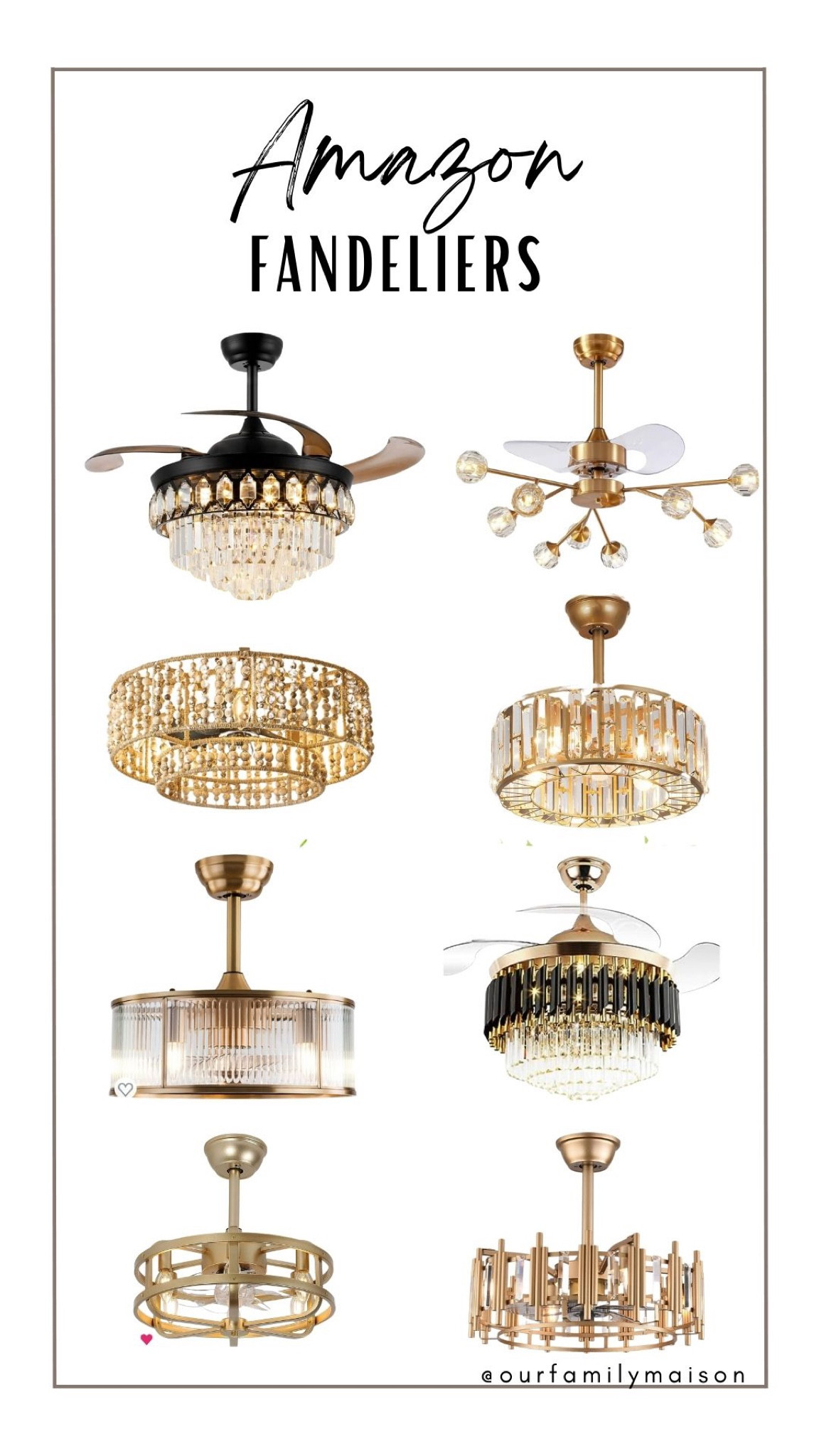 Fandeliers that will make your guests jaw drop! 

#LTKstyletip #LTKhome