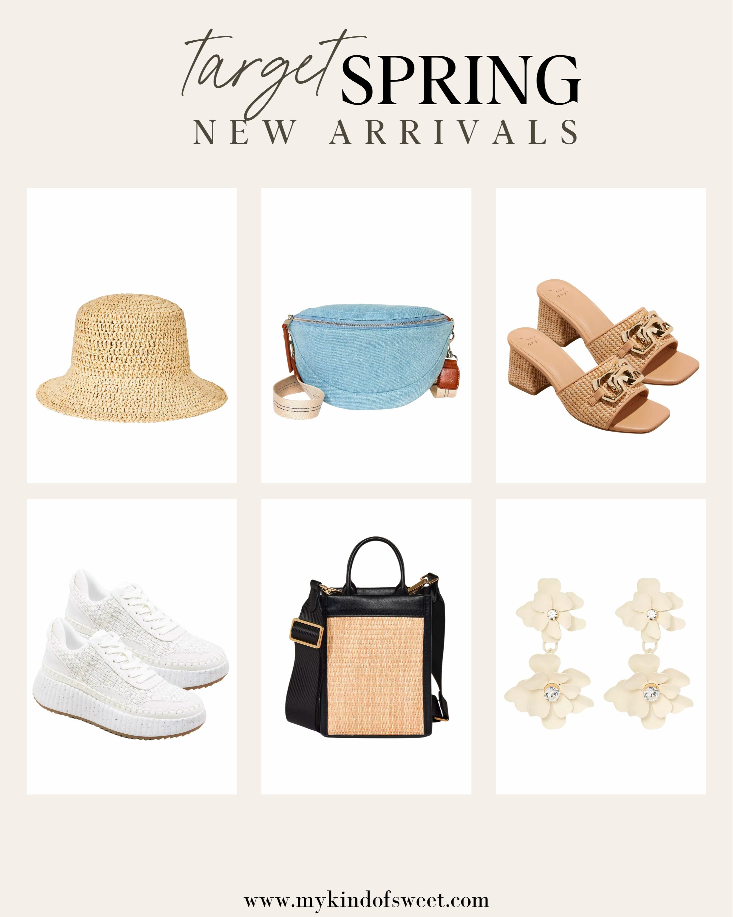 New accesories from Target. These are so cute for spring! I love this denim crossbody bag and floral earrings.

#LTKfindsunder100 #LTKSeasonal #LTKstyletip