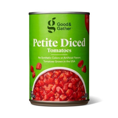 Petite Diced Tomatoes - 14.5oz - Good & Gather™ | Target