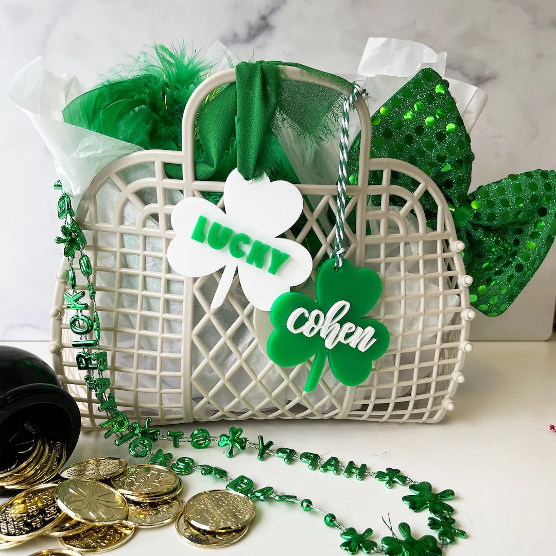 Personalized St. Patricks Day Tags St Patricks Day Decor - Etsy | Etsy (US)