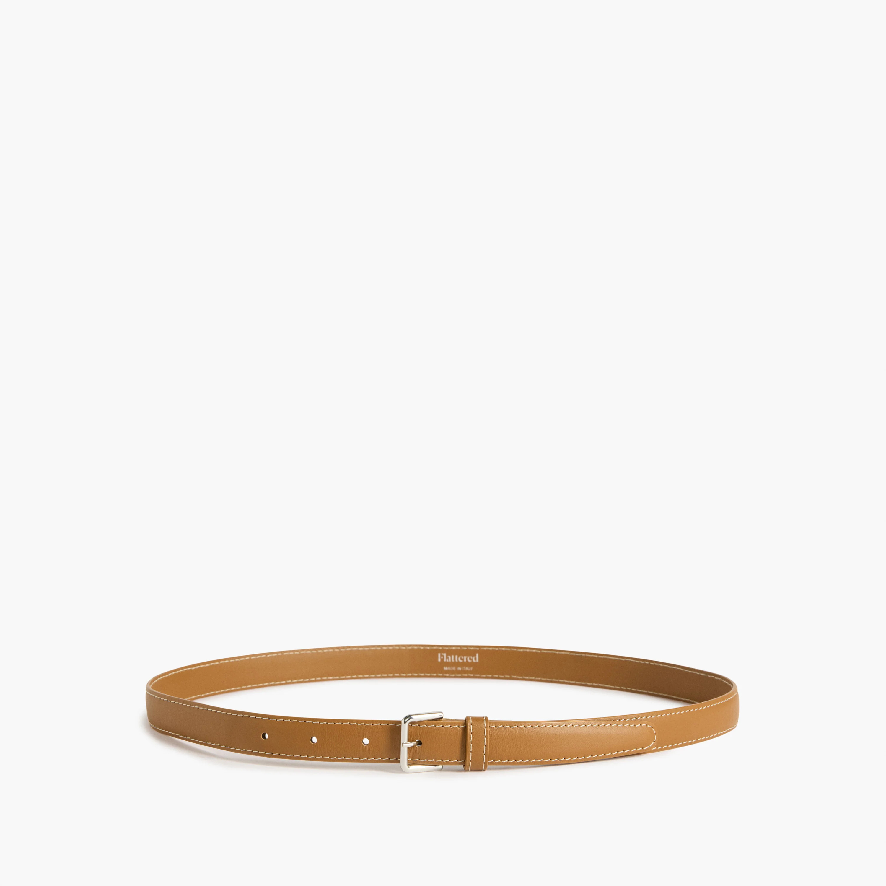 Barbara Belt Leather Cognac Belt | Flattered