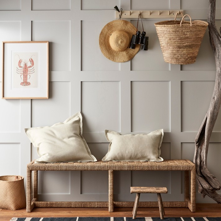 Vista Woven Backless Bench (60") | Williams-Sonoma