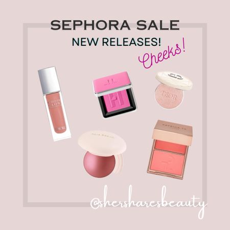Sephora Sale Cheek Recommemdations: New Rare Beauty Soft Pinch Luminous Blush, Dior Forever Glow Maximizer, Haus Labs Color Fuse, Patrick Ta Blush, Dior Highlight

#LTKxSephora #LTKbeauty #LTKsalealert