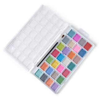 Pearlescent Watercolor Pan Set by Artist's Loft™ Necessities™ | Michaels | Michaels Stores