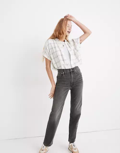 The Petite Perfect Vintage Straight Jean in Cosner Wash | Madewell