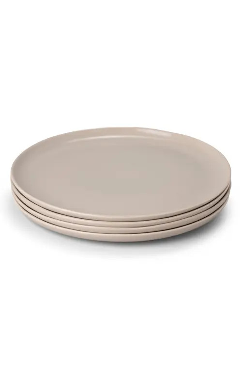 Fable The Dinner Set of 4 Plates in Desert Taupe at Nordstrom | Nordstrom