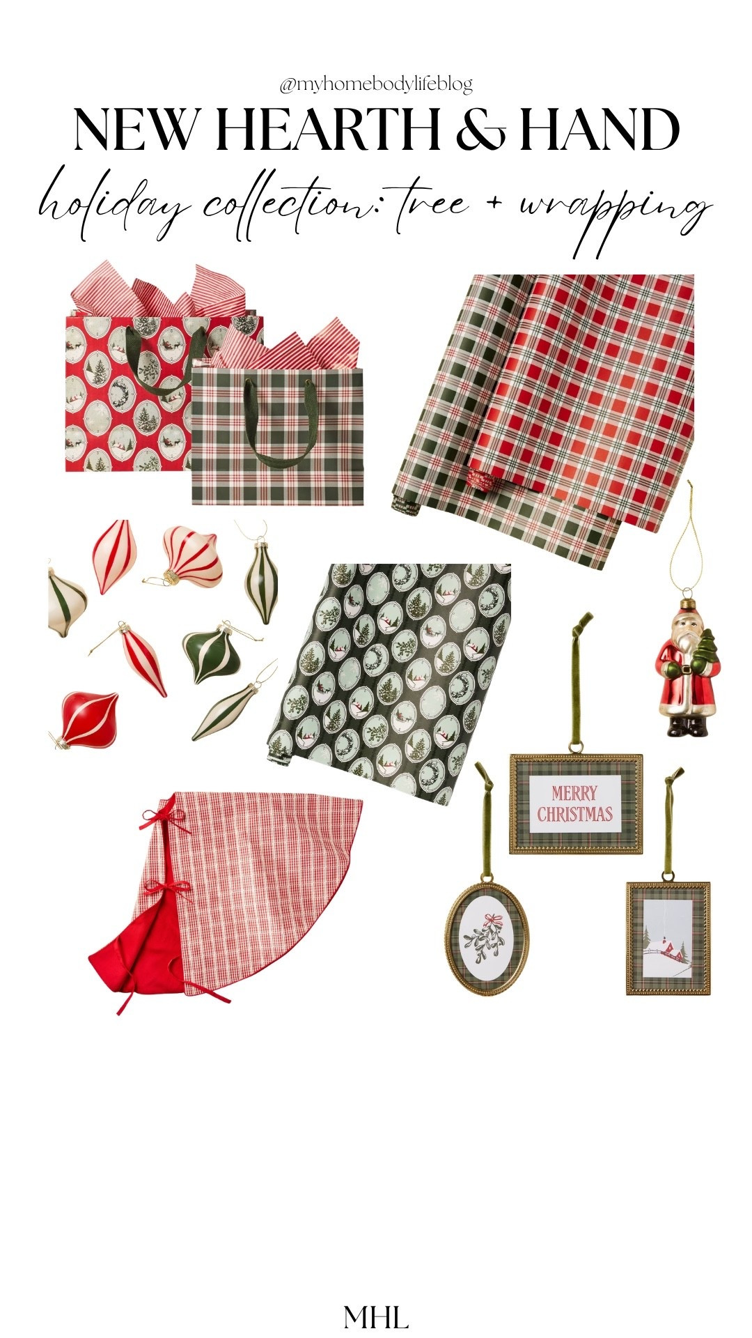 Hearth & Hand Holiday Collection: tree & wrapping🎁🌲

#LTKHome #LTKSeasonal