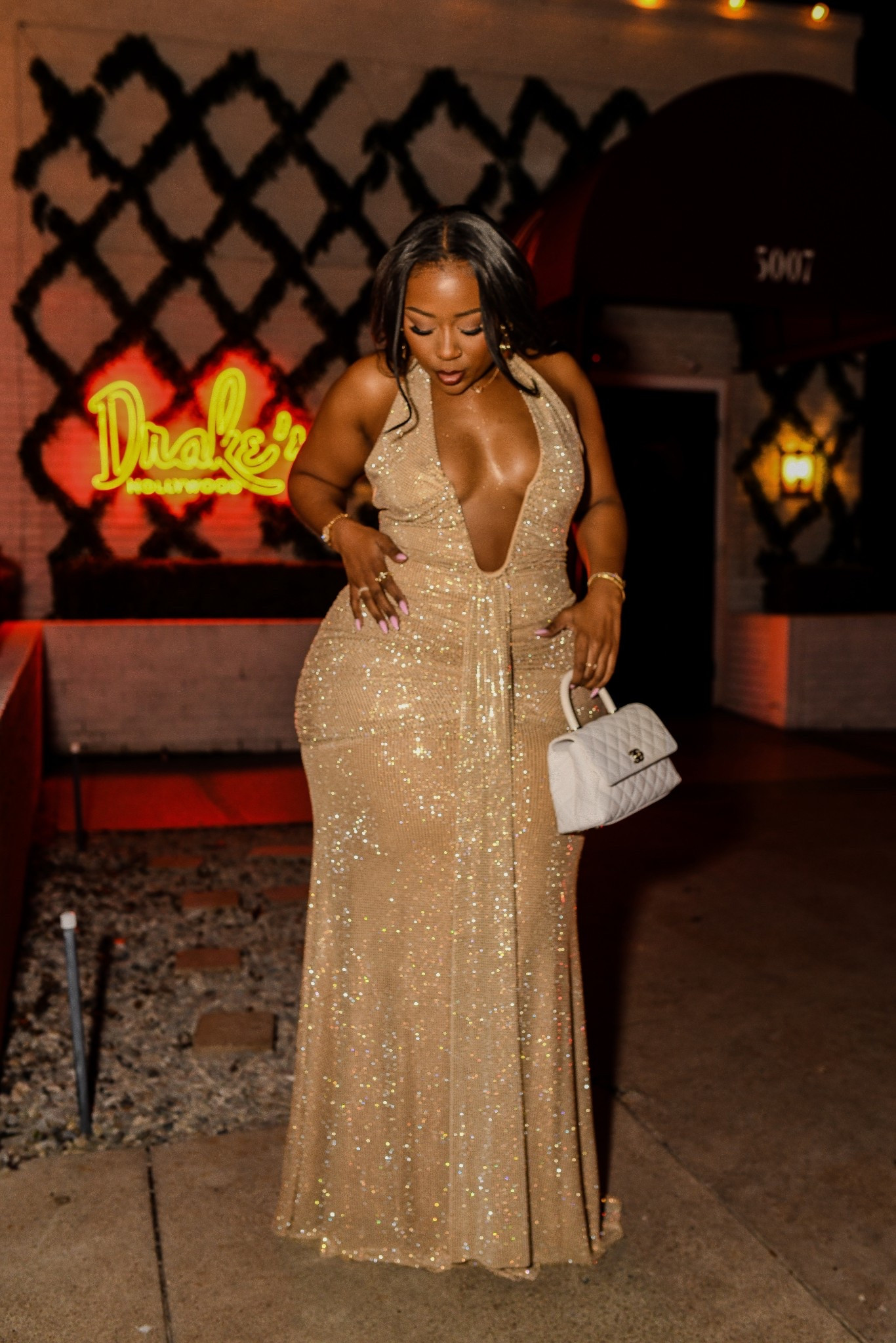 My dinner dress was STUNNING, Babyboo never steers me wrong. Wearing a size XL