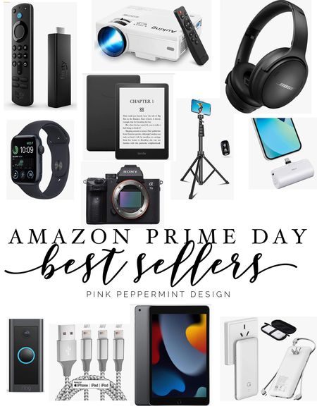 Amazon Prime Day tech deals. These will go FAST! Kindle | fire stick | apple | iPad | tripod | noise cancelling headphones | ring doorbell | Apple Watch | vacuum | Dyson 

#ltkfind #ltkunder100 #ltksalealert 

#LTKunder50 #LTKxPrimeDay #LTKhome