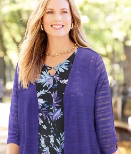 Shadow Stripe Cardigan

#LTKootd #LTKOver40 #LTKPlusSize