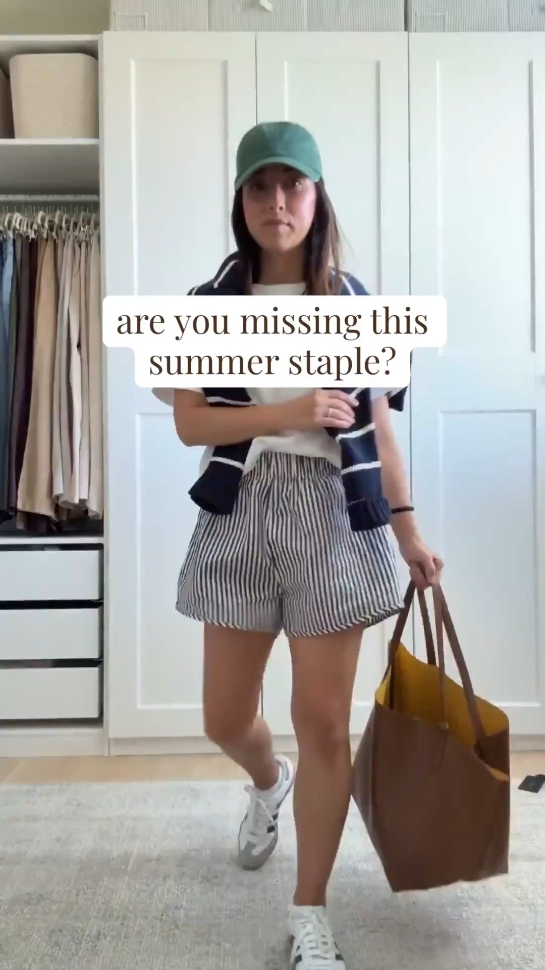 Mom-life #ootd. 

Aritzia tee medium
Recreational Habits shorts medium
Quince sweater xs
Adidas Samba sneakers 4 men’s. 
Mansur Gavriel tote
Polo hat 

Summer outfits, petite style

#LTKmomlife #LTKootd #LTKPetite