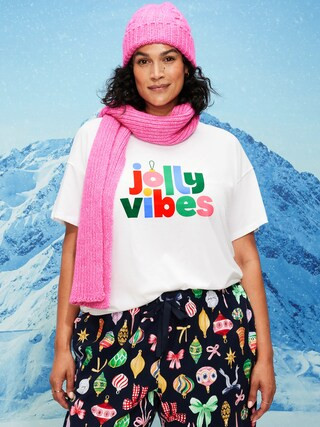 Holiday-Graphic Crew-Neck T-Shirt for Women | Old Navy (US)