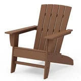 Better Homes & Gardens by POLYWOOD Southlake Outdoor Modern Adirondack Chair, All-Weather HDPE, P... | Walmart (US)