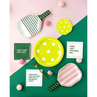 Pickle Ball Paper Plates 8Ct - Pickleball Party Supplies, Birthday, Disposable Dinner Plates, Sports Theme Party, Adult Birthday | Etsy (US)