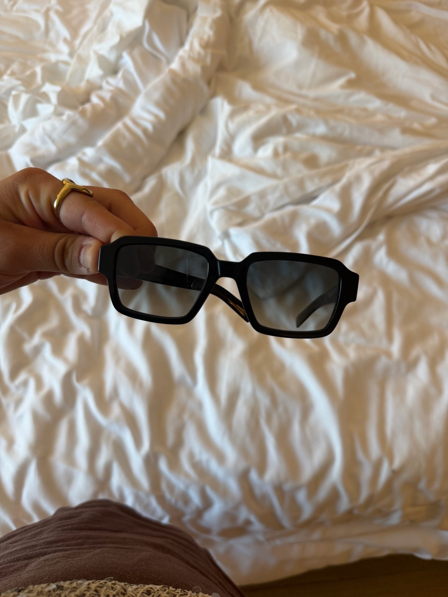 These glasses are quickly becoming my signature sunglasses, definitely an investment but I love having a signature look.