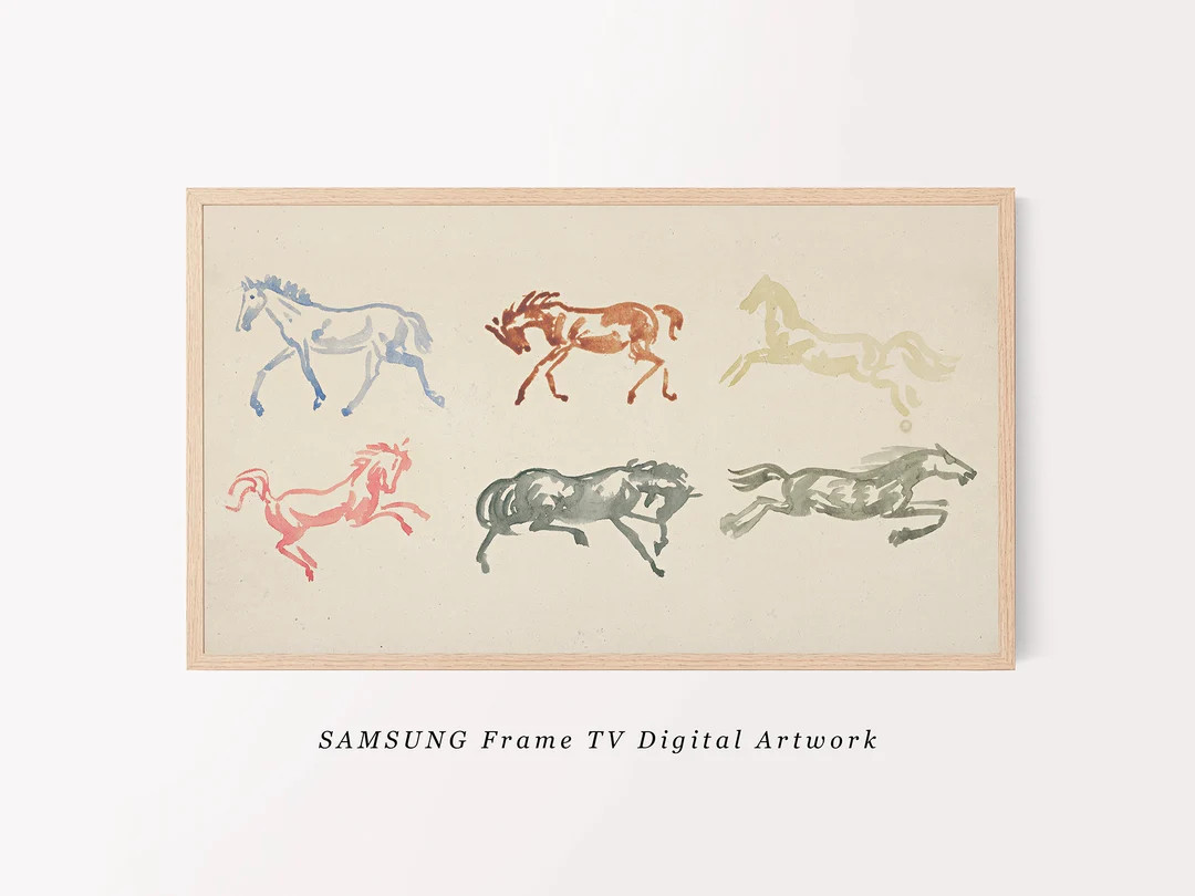 Vintage Painting for Samsung Frame TV | Downloadable Art | Digital Artwork for TV | Digital Wall ... | Etsy (US)