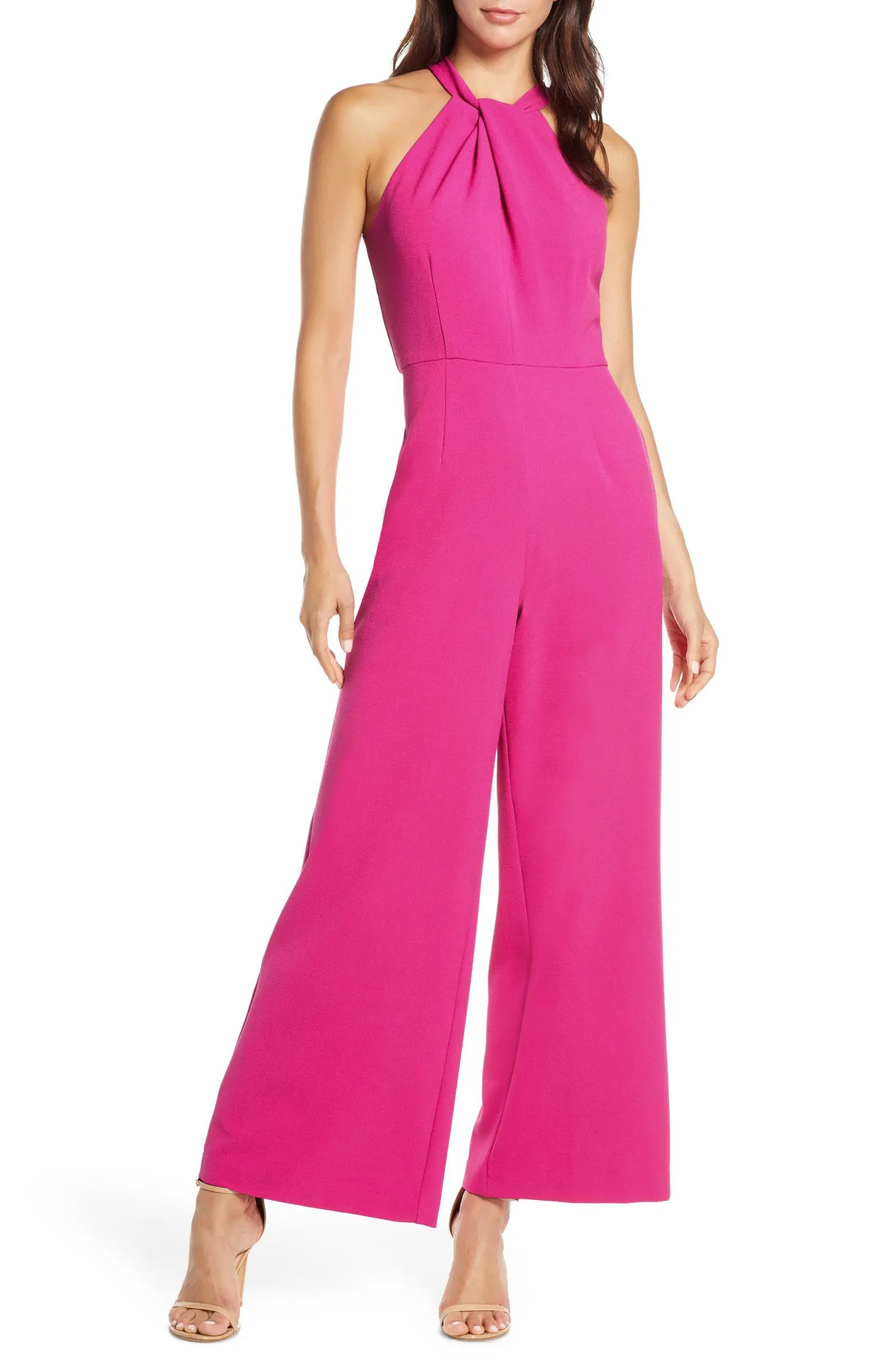 Julia Jordan Halter Neck Jumpsuit | Nordstrom | Nordstrom