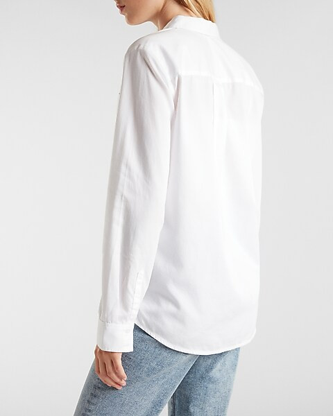 One Pocket Button-Up Shirt | Express